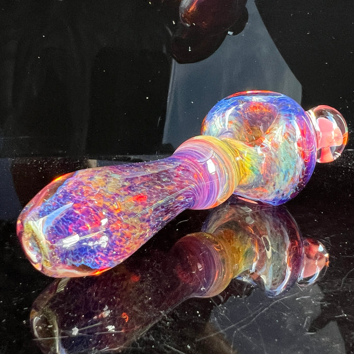 Purple Magic Mushroom Pipe Glass Pipe Beezy Glass   