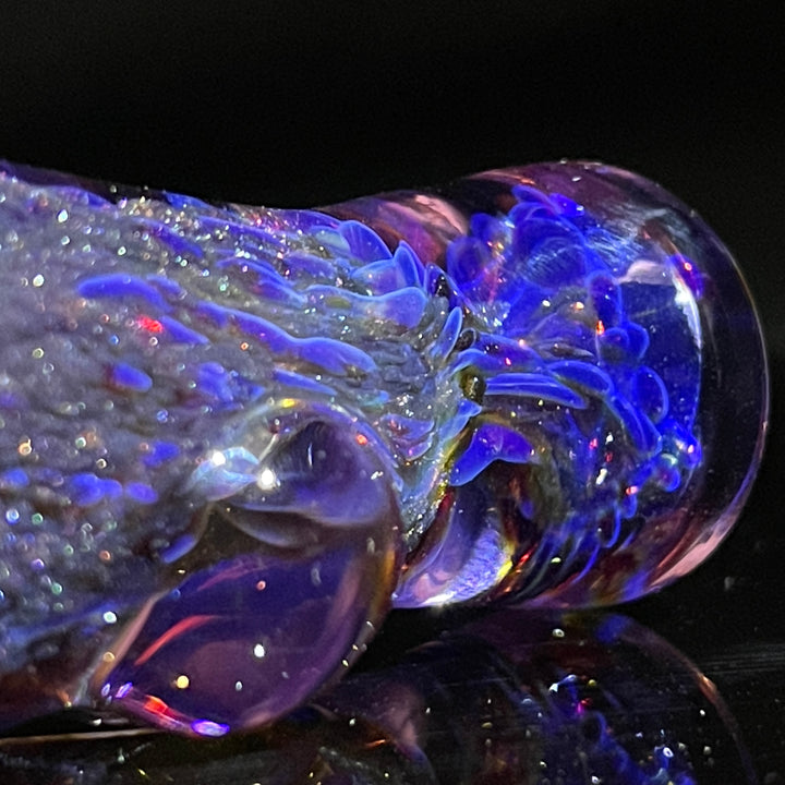 Black Plasma Chillum Glass Pipe Tako Glass   