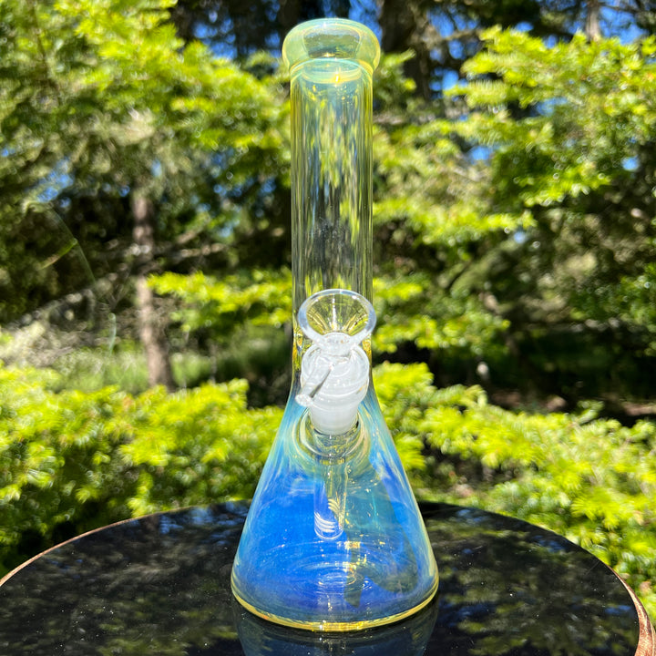 10" Fume Beaker Bong Glass Pipe TG   