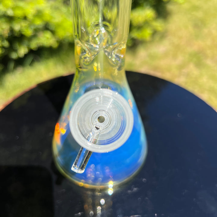 10" Fume Beaker Bong Glass Pipe TG   