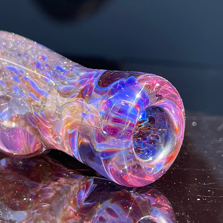 Black Plasma Chillum Glass Pipe Tako Glass   