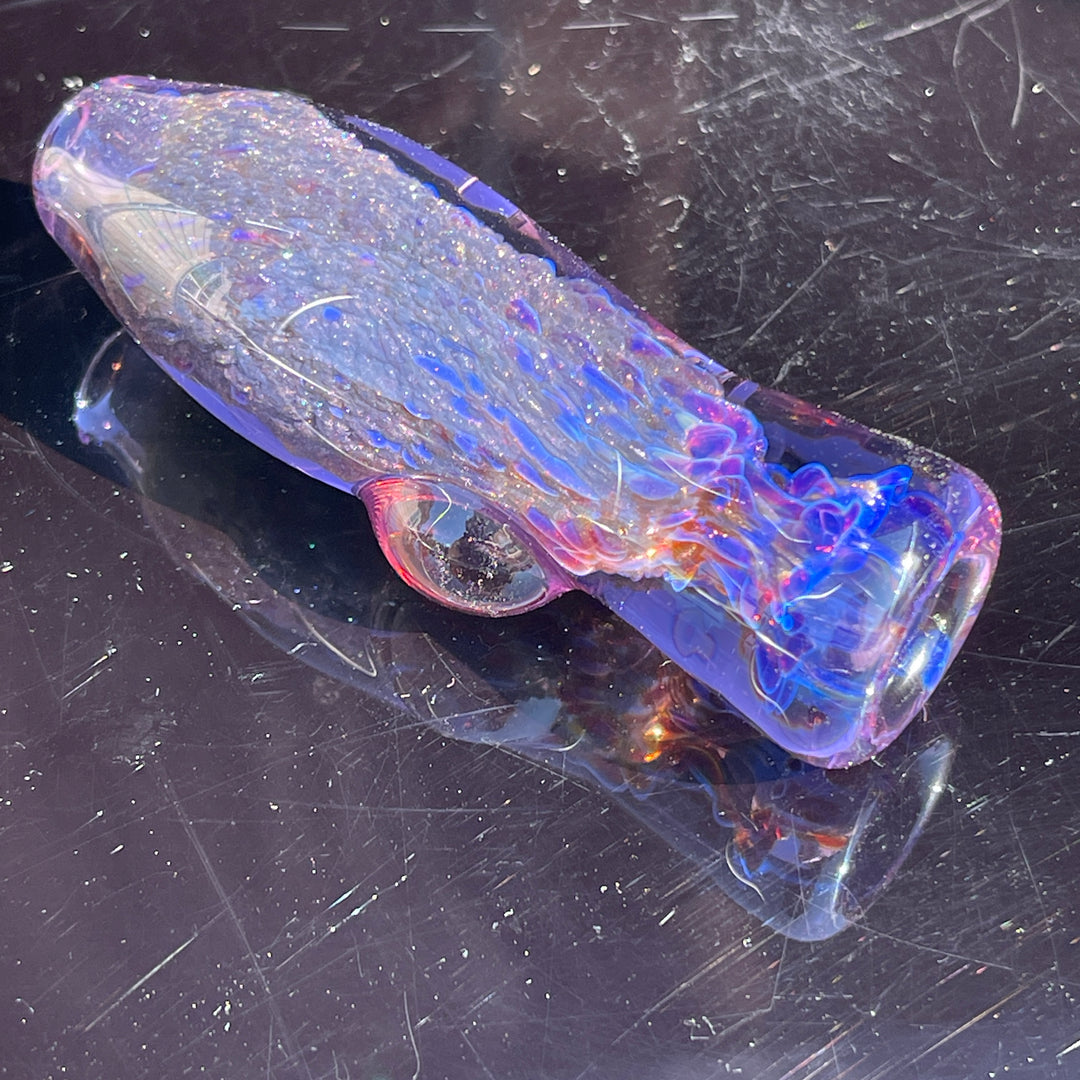 Black Plasma Chillum Glass Pipe Tako Glass   