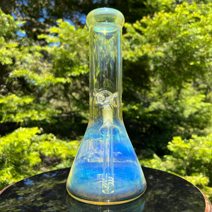 50 X 5 Fumed Beaker Bong 10" Glass Pipe TG   