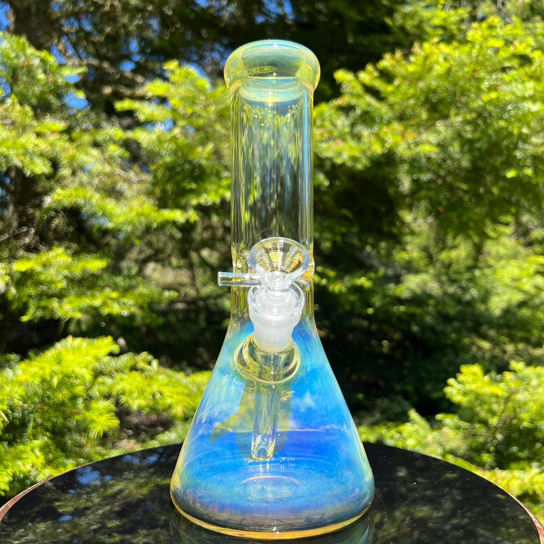 50 X 5 Fumed Beaker Bong 10" Glass Pipe TG   