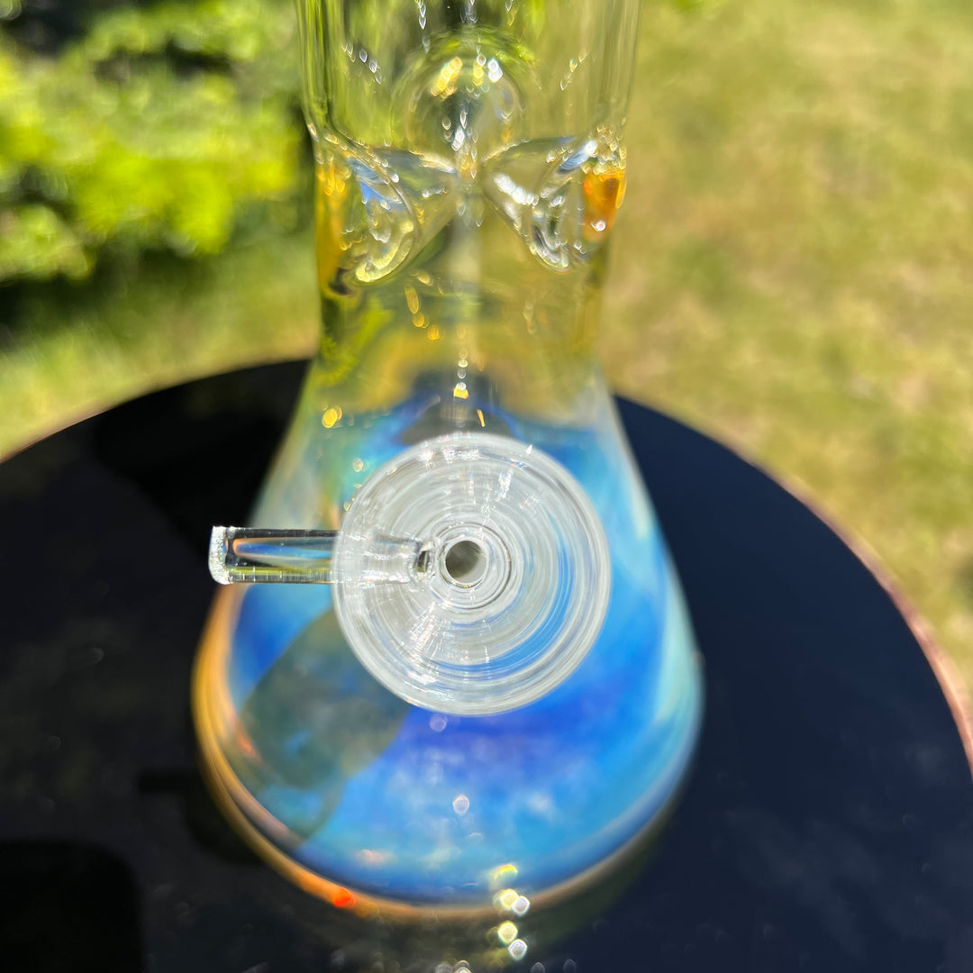 50 X 5 Fumed Beaker Bong 10" Glass Pipe TG   