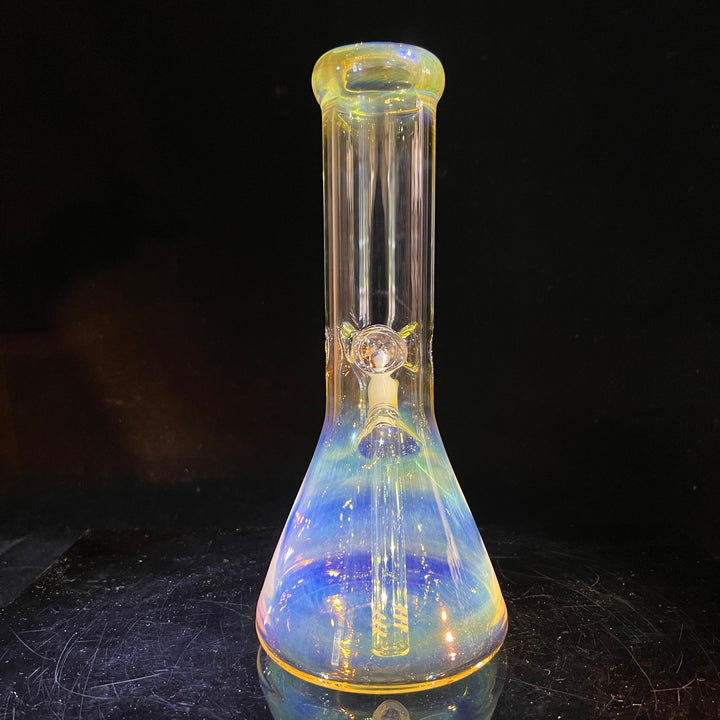 50 X 5 Fumed Beaker Bong 10" Glass Pipe TG   