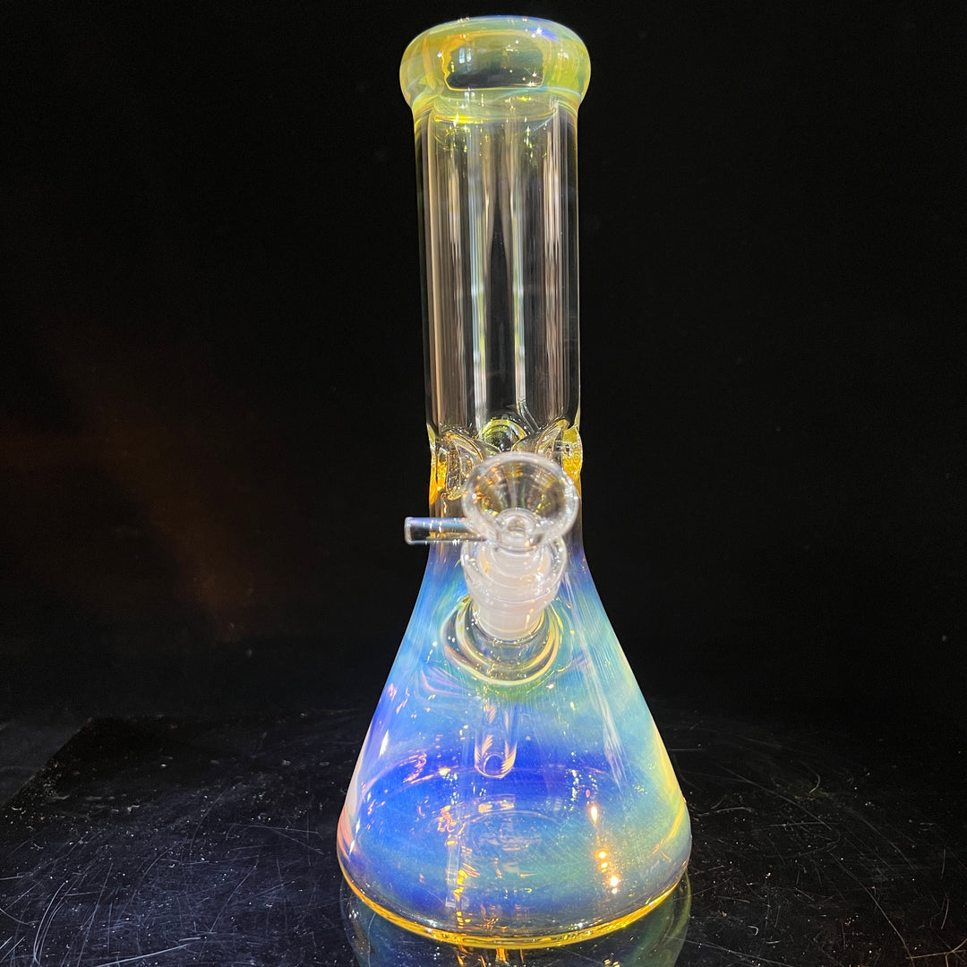 50 X 5 Fumed Beaker Bong 10" Glass Pipe TG   