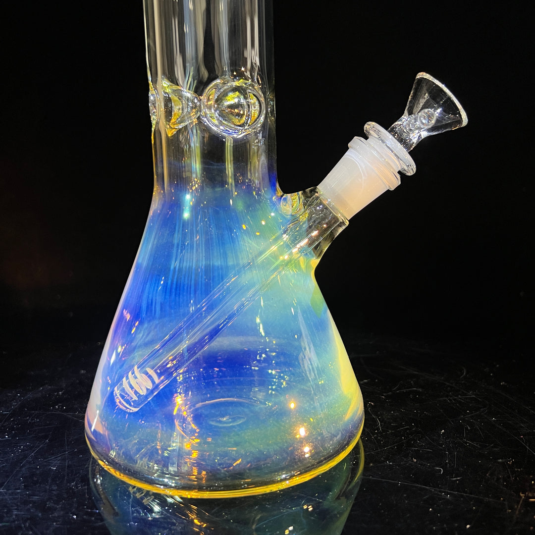 10" Fume Beaker Bong Glass Pipe TG   