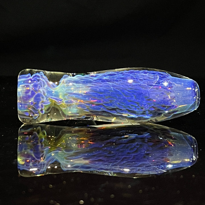 Purple Nebula Opal Chillum Glass Pipe Tako Glass   