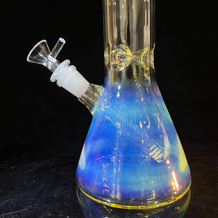 50 X 5 Fumed Beaker Bong 10" Glass Pipe TG   