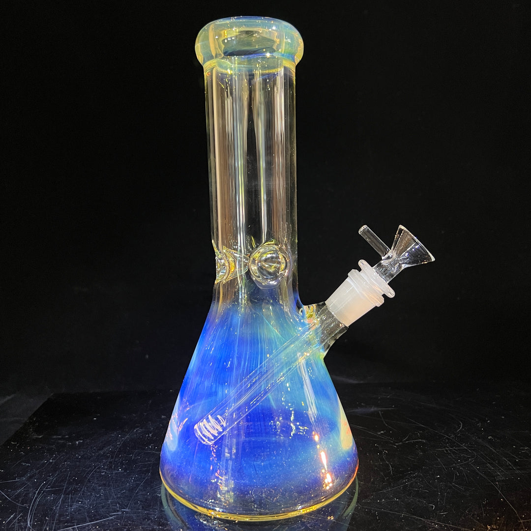 50 X 5 Fumed Beaker Bong 10" Glass Pipe TG   