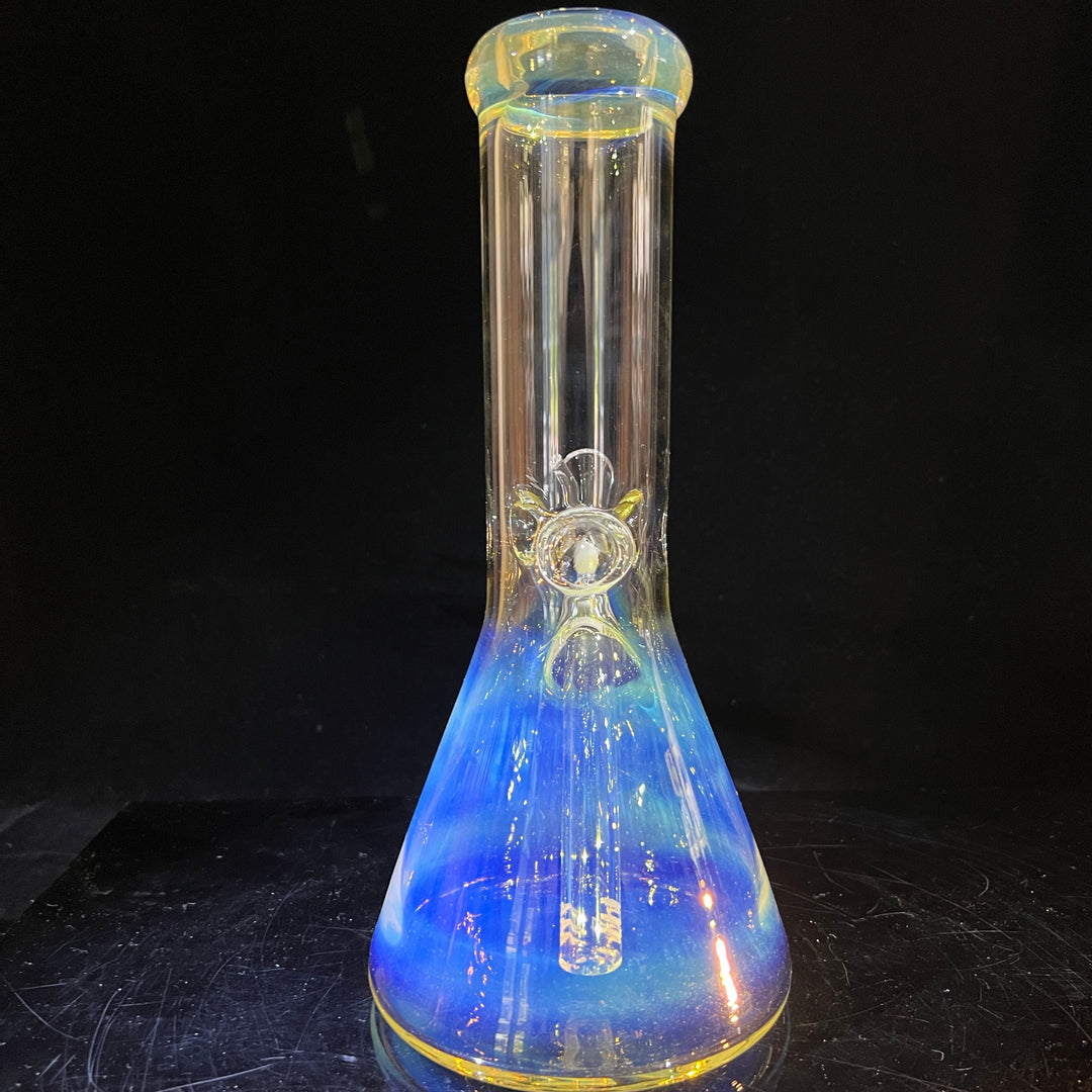 50 X 5 Fumed Beaker Bong 10" Glass Pipe TG   