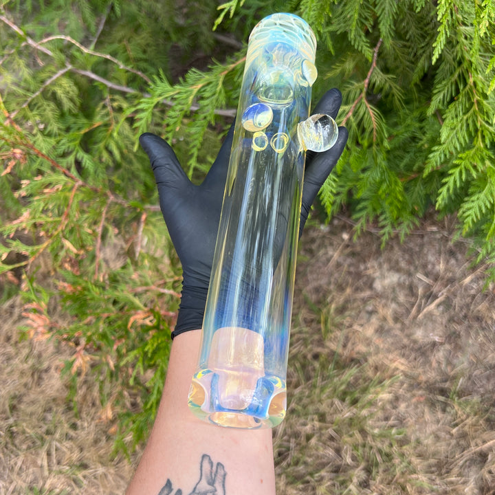 12" Fume Steamroller Glass Pipe Tako Glass   