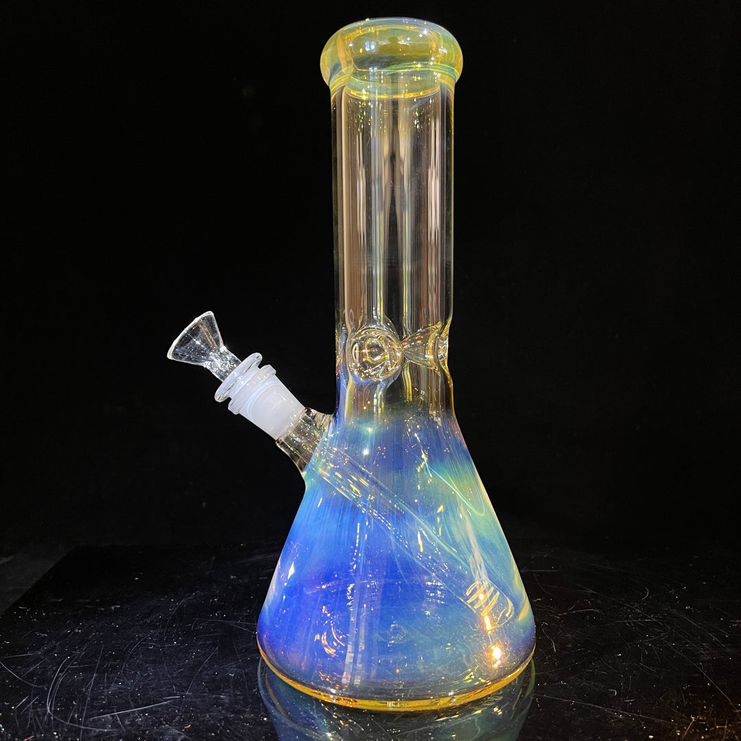 50 X 5 Fumed Beaker Bong 10" Glass Pipe TG