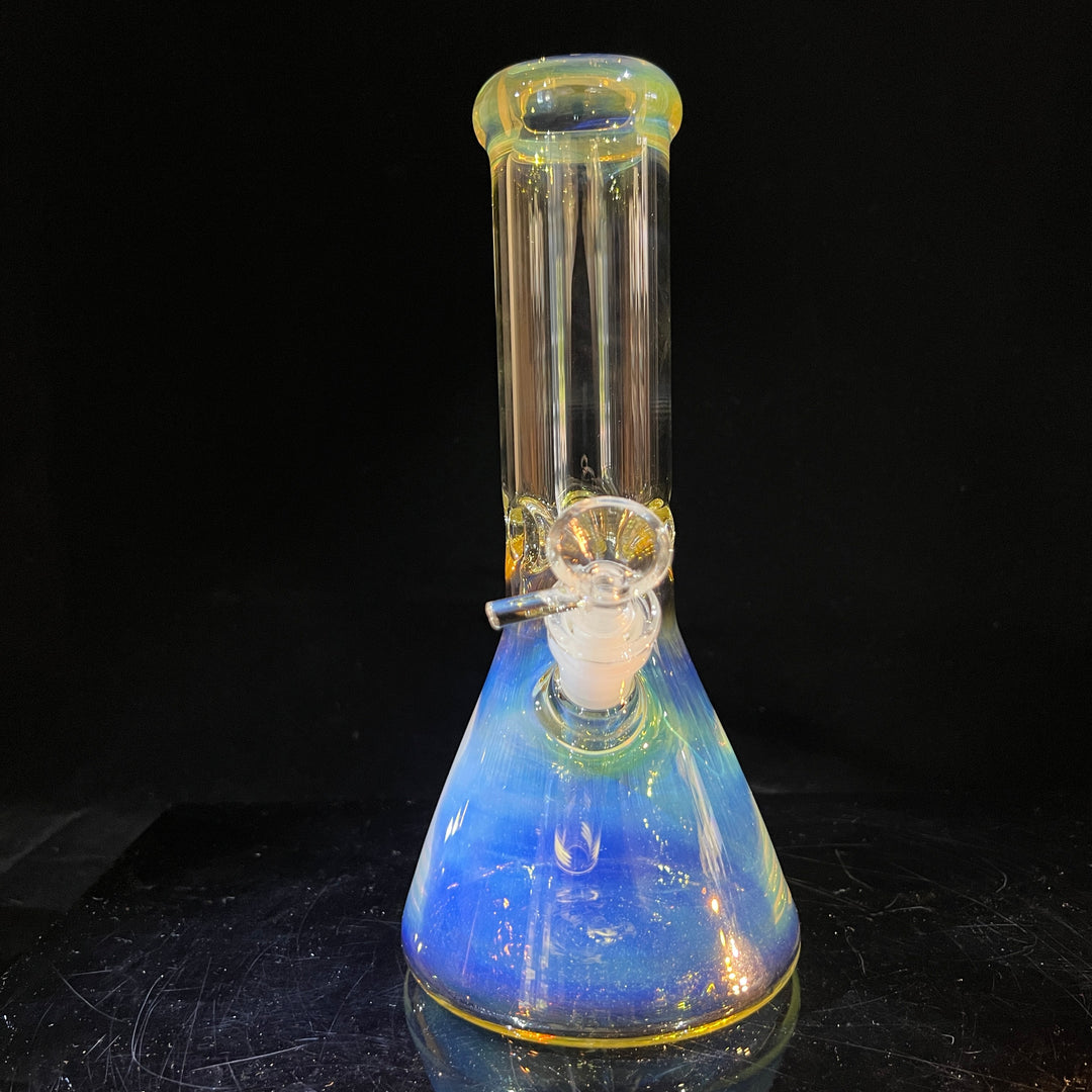 50 X 5 Fumed Beaker Bong 10" Glass Pipe TG   