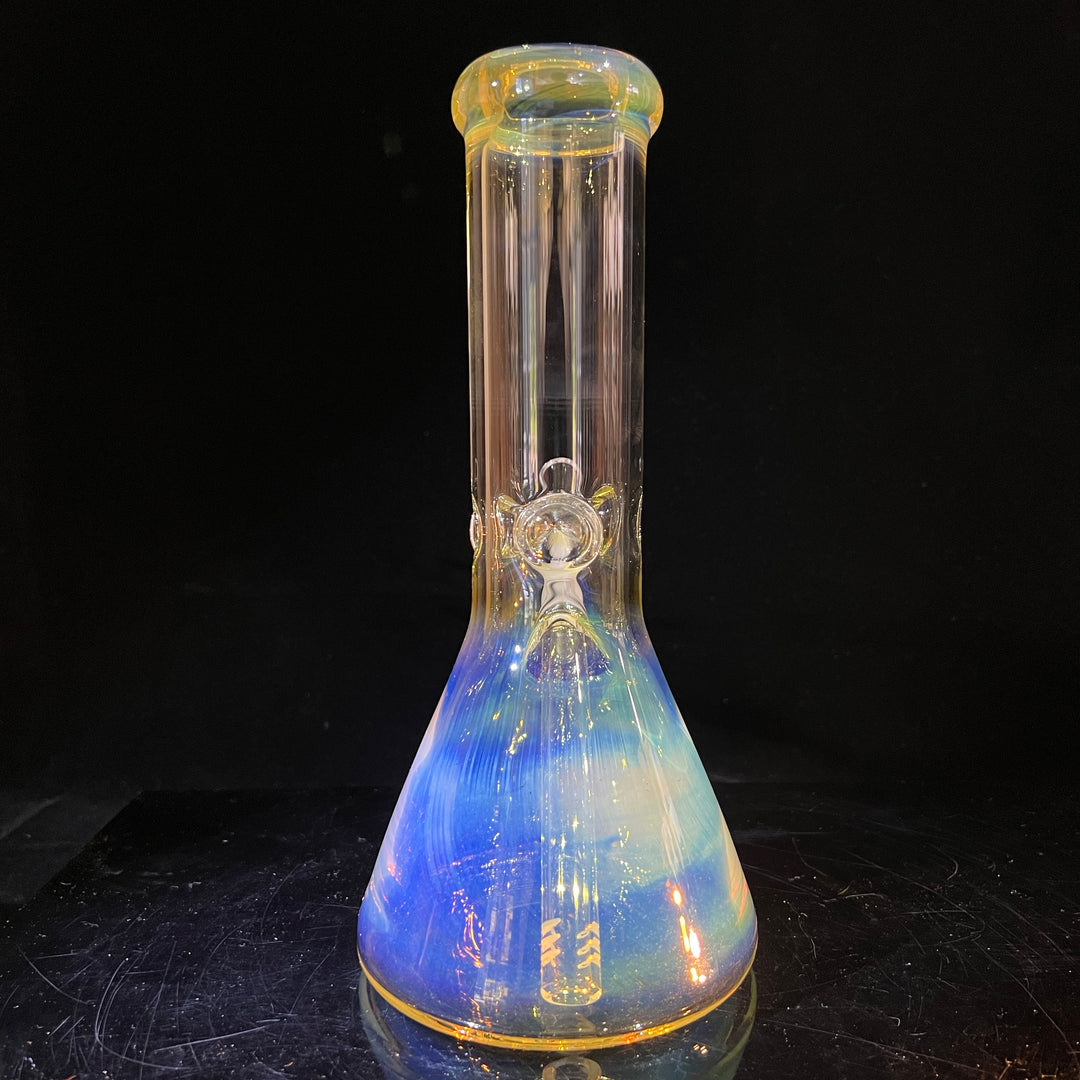 50 X 5 Fumed Beaker Bong 10" Glass Pipe TG   