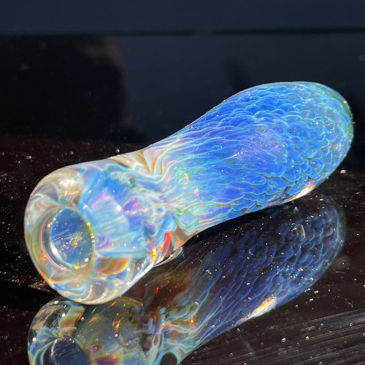 Purple Nebula Opal Chillum Glass Pipe Tako Glass   