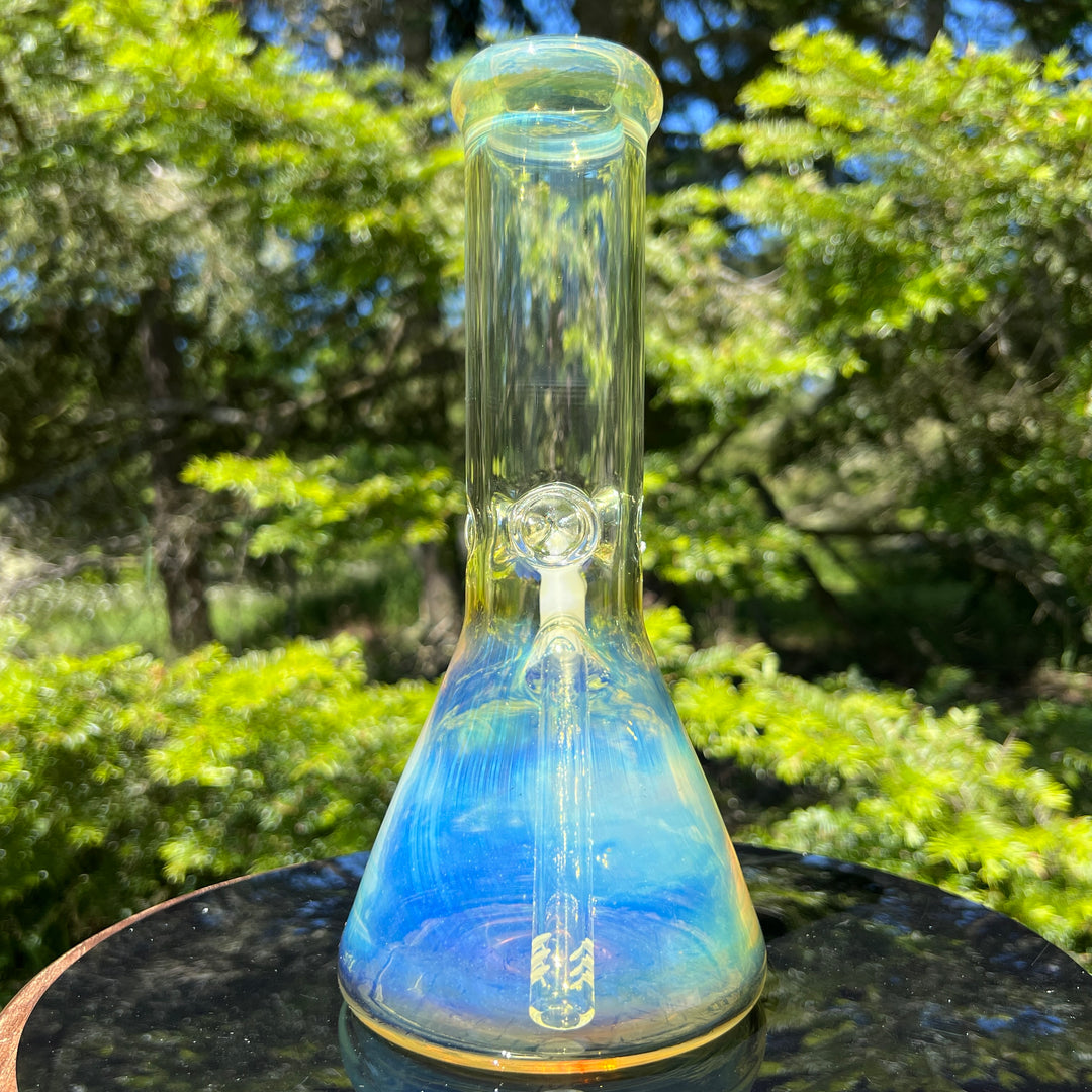 50 X 5 Fumed Beaker Bong 10" Glass Pipe TG   