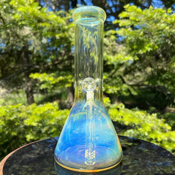 50 X 5 Fumed Beaker Bong 10" Glass Pipe TG