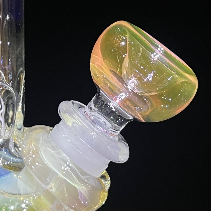 9.5" Fumed Double Bubble Bong Glass Pipe Mary Jane's Glass