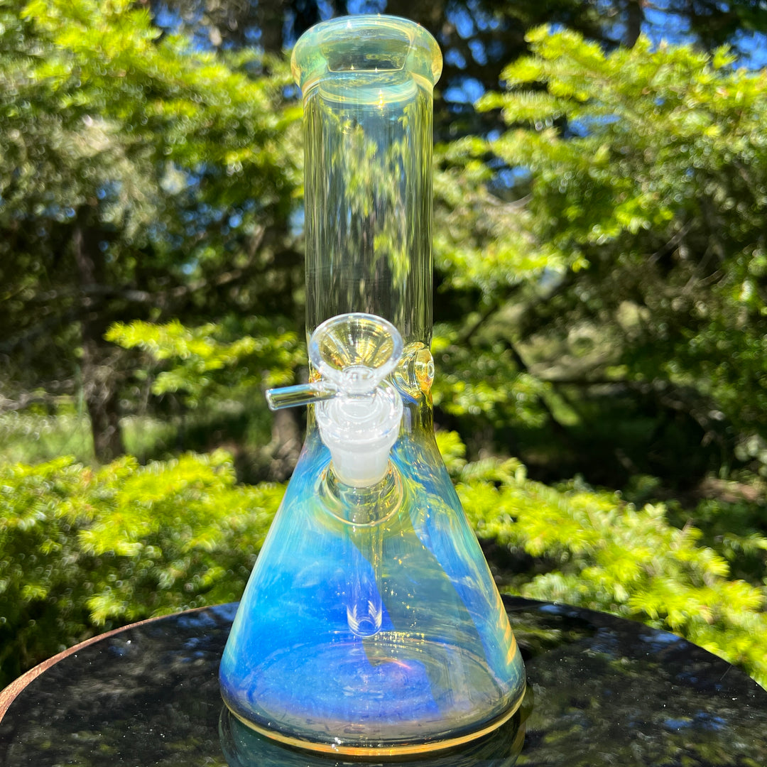 50 X 5 Fumed Beaker Bong 10" Glass Pipe TG