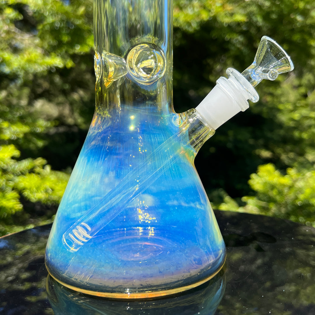 50 X 5 Fumed Beaker Bong 10" Glass Pipe TG