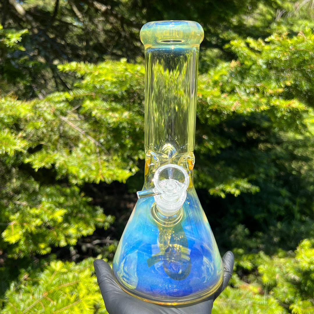 50 X 5 Fumed Beaker Bong 10" Glass Pipe TG