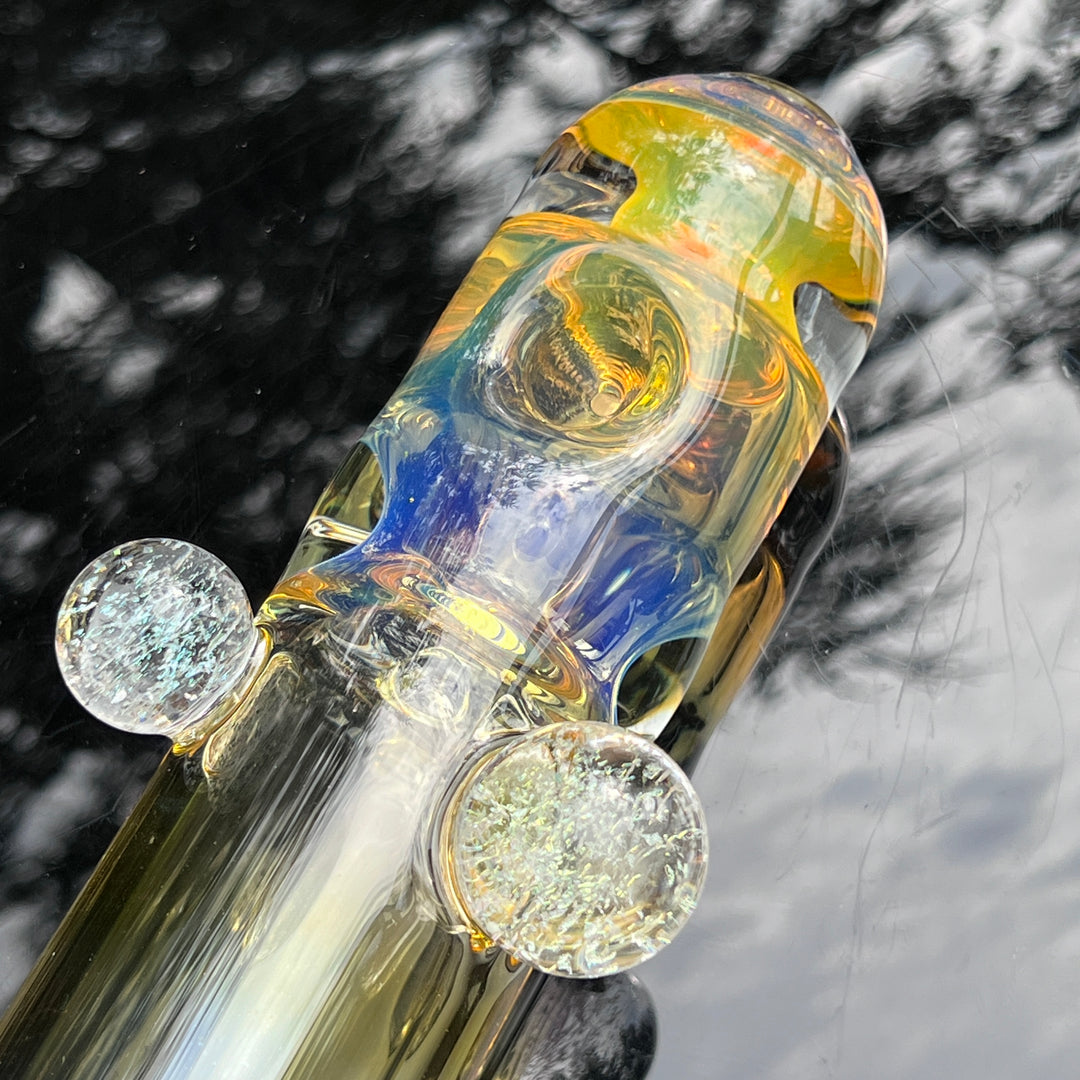 10" Fume Steamroller Glass Pipe Tako Glass   