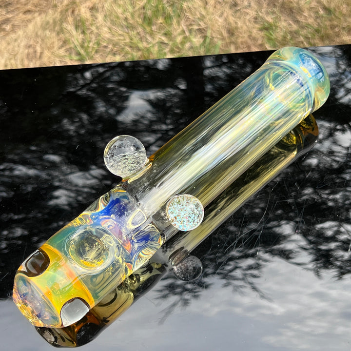 10" Fume Steamroller Glass Pipe Tako Glass   