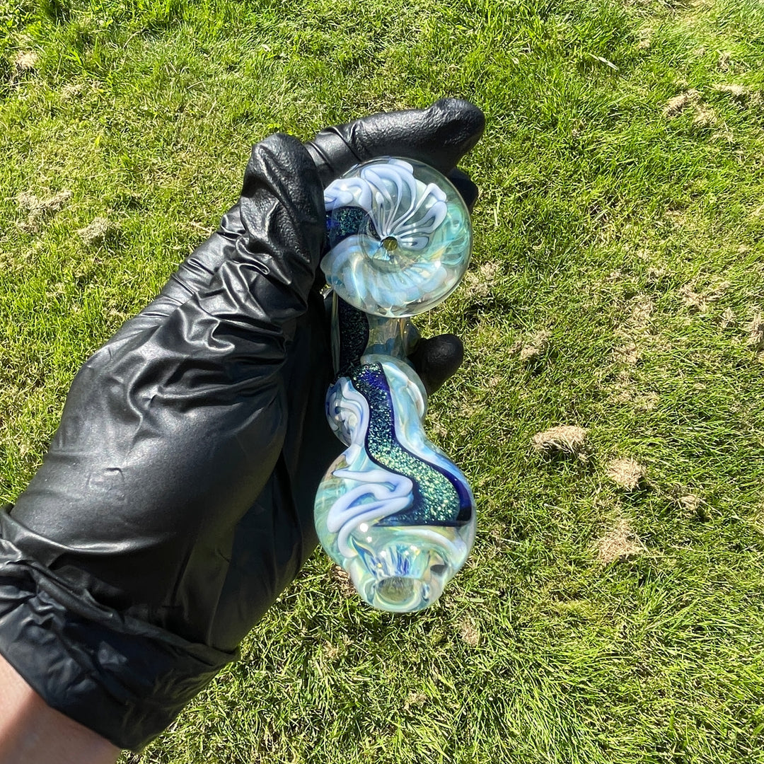 Inside Out Dichro Glass Sherlock Glass Pipe Jeff Cooper   