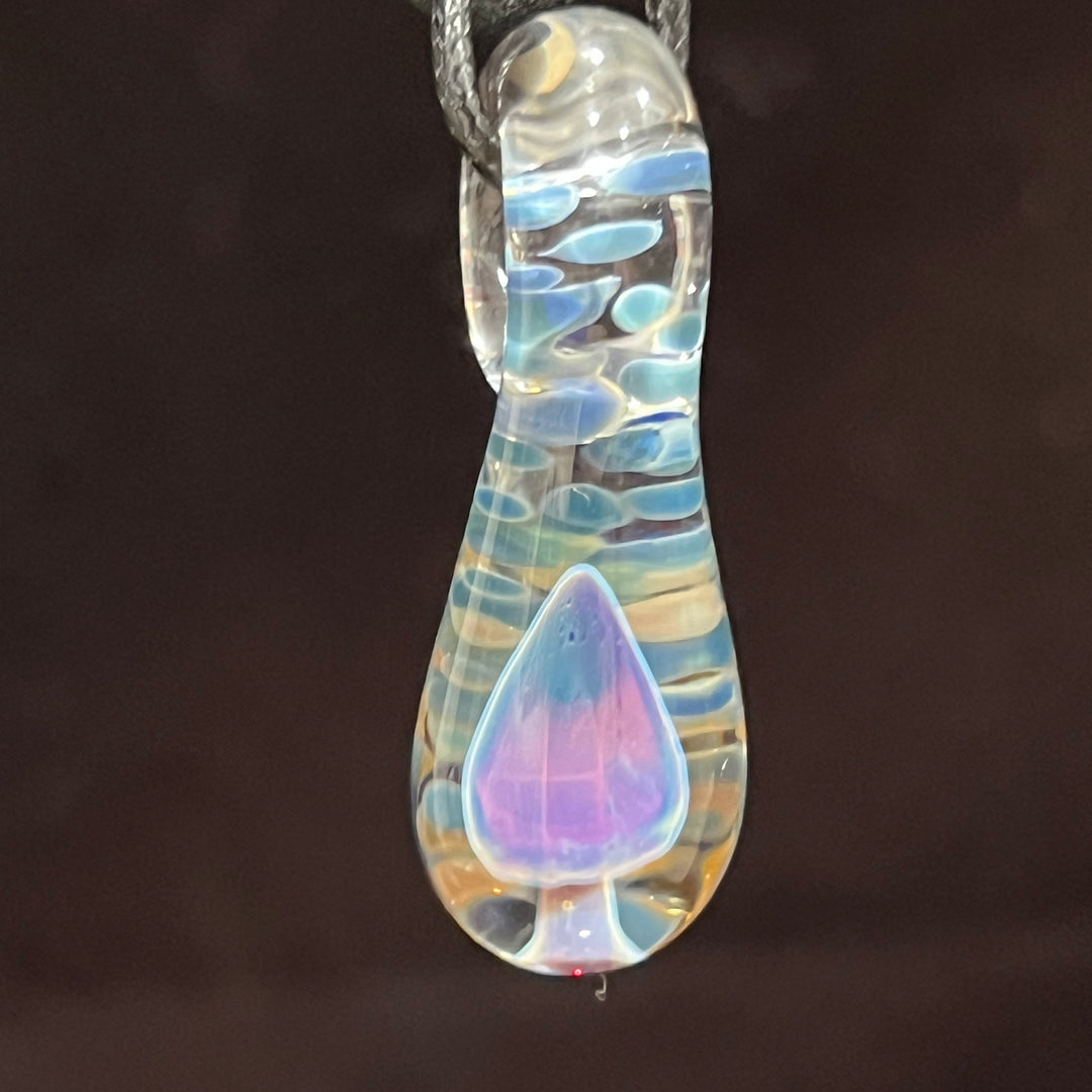 Fancy Mushroom Drop Pendant Glass Pipe Beezy Glass   