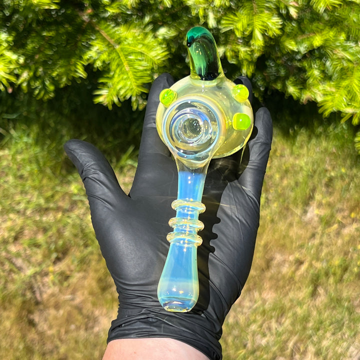 Exp Green Ion Hash Hammer Glass Pipe Tako Glass   