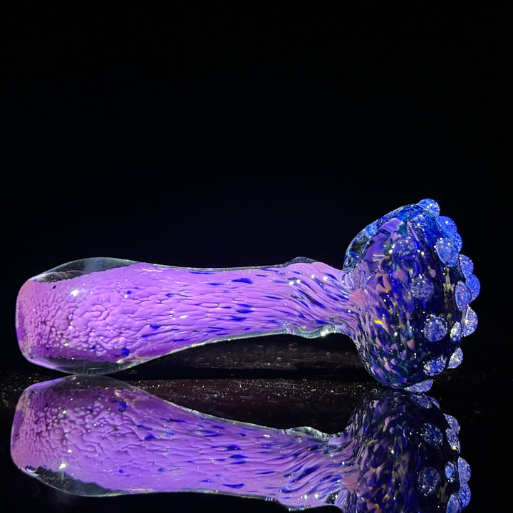 Purple Magic Dotted Pipe Glass Pipe Beezy Glass   