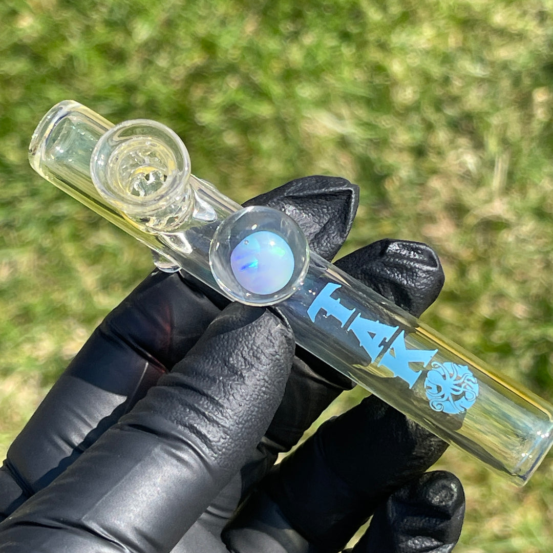 Opal Shooter Glass Pipe Tako Glass   