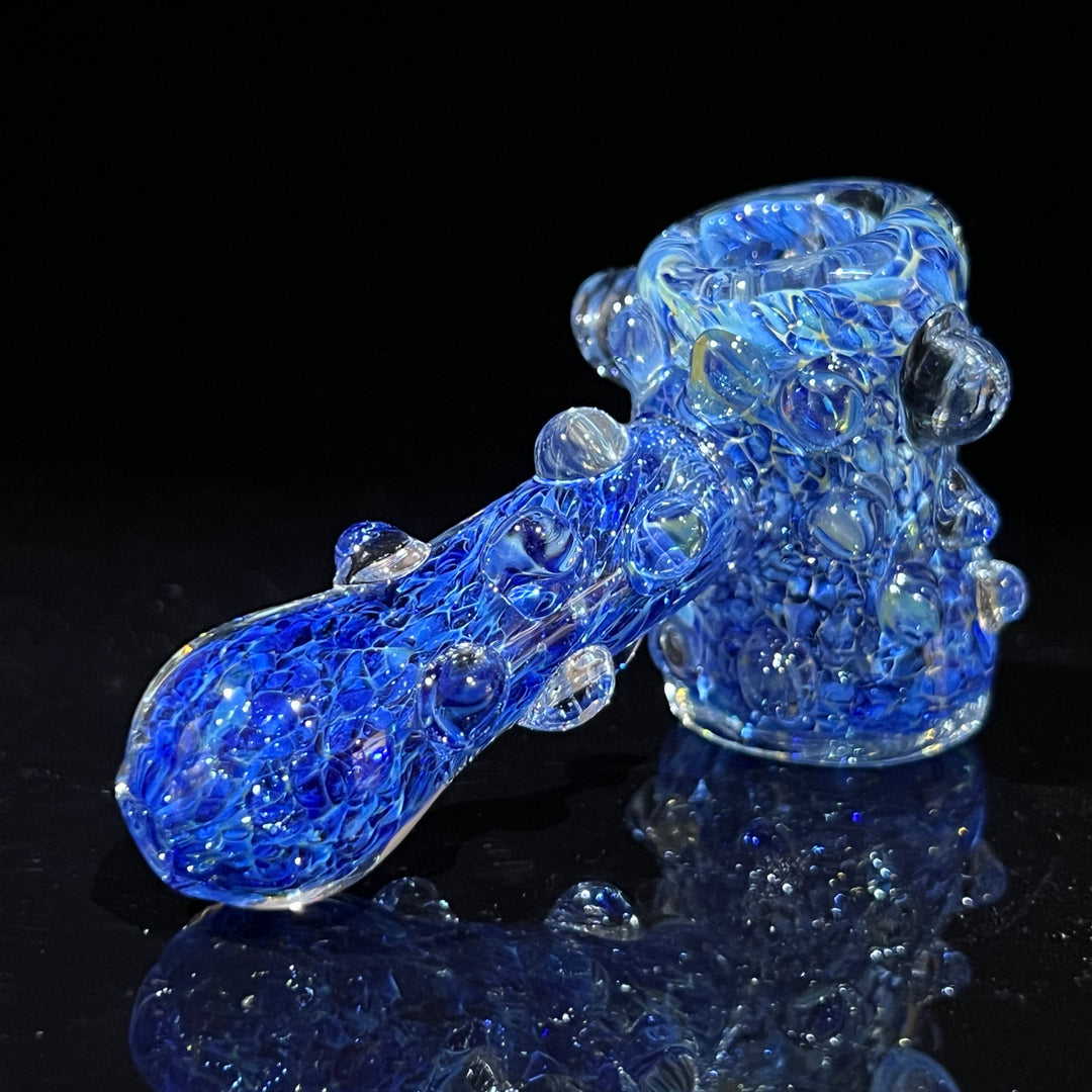 Ocean Blue Marble Hammer + Case Combo Glass Pipe TG   