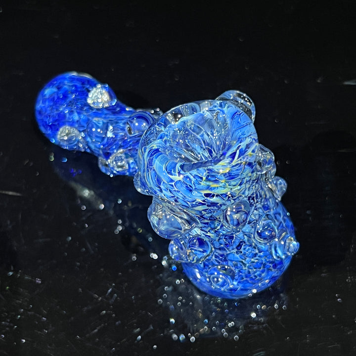 Ocean Blue Marble Hammer + Case Combo Glass Pipe TG   