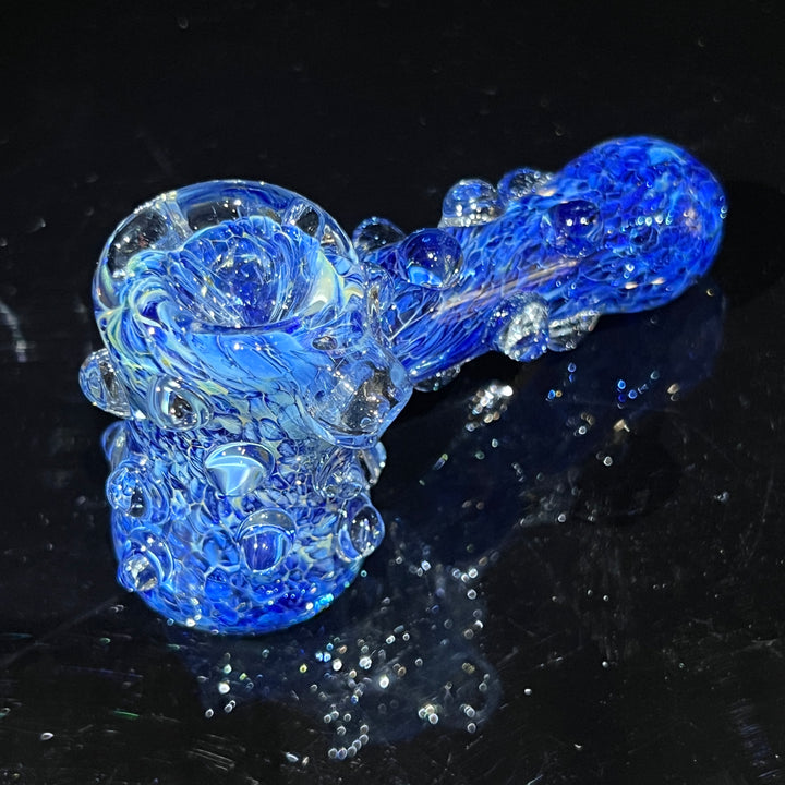 Ocean Blue Marble Hammer + Case Combo Glass Pipe TG   