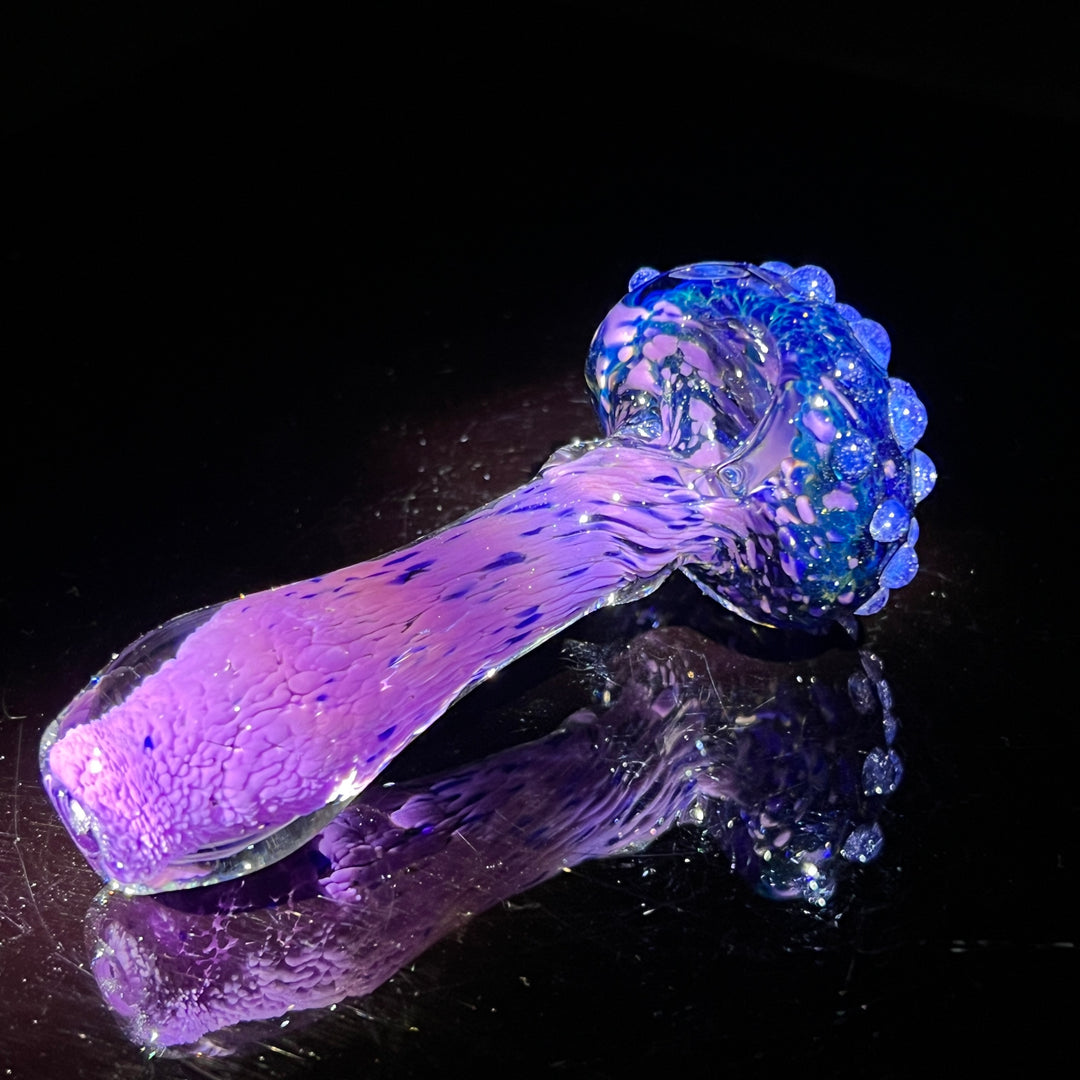 Purple Magic Dotted Pipe Glass Pipe Beezy Glass   