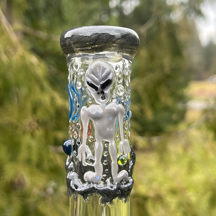 9" Alien Bong Glass Pipe Mary Jane's Glass