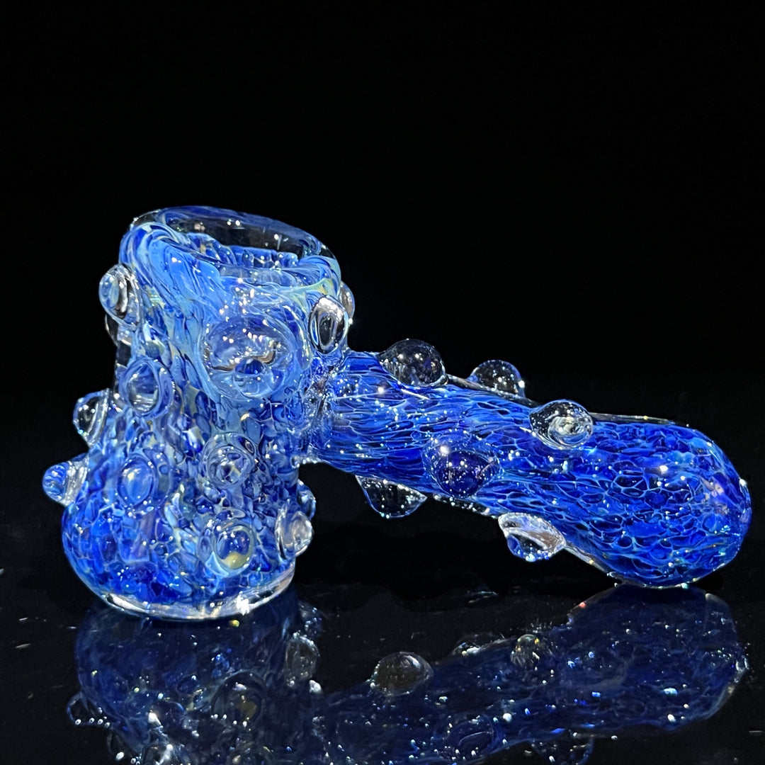 Ocean Blue Marble Hammer + Case Combo Glass Pipe TG   