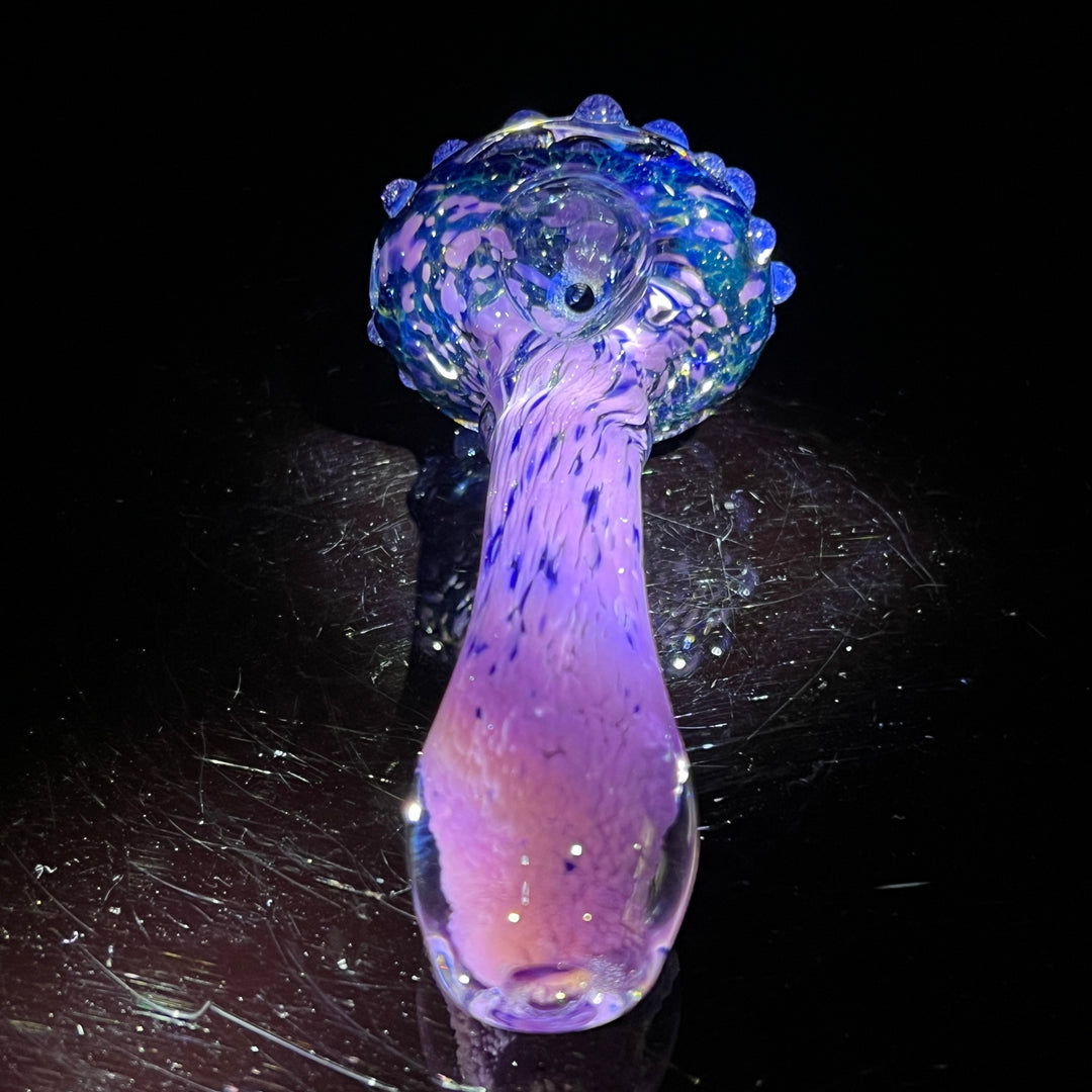 Purple Magic Dotted Pipe Glass Pipe Beezy Glass   