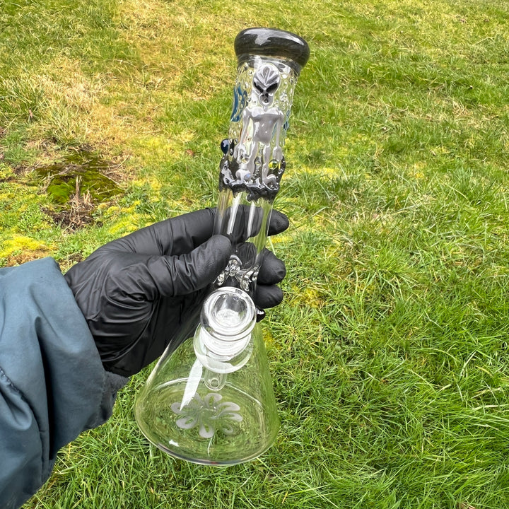 9" Alien Bong Glass Pipe Mary Jane's Glass