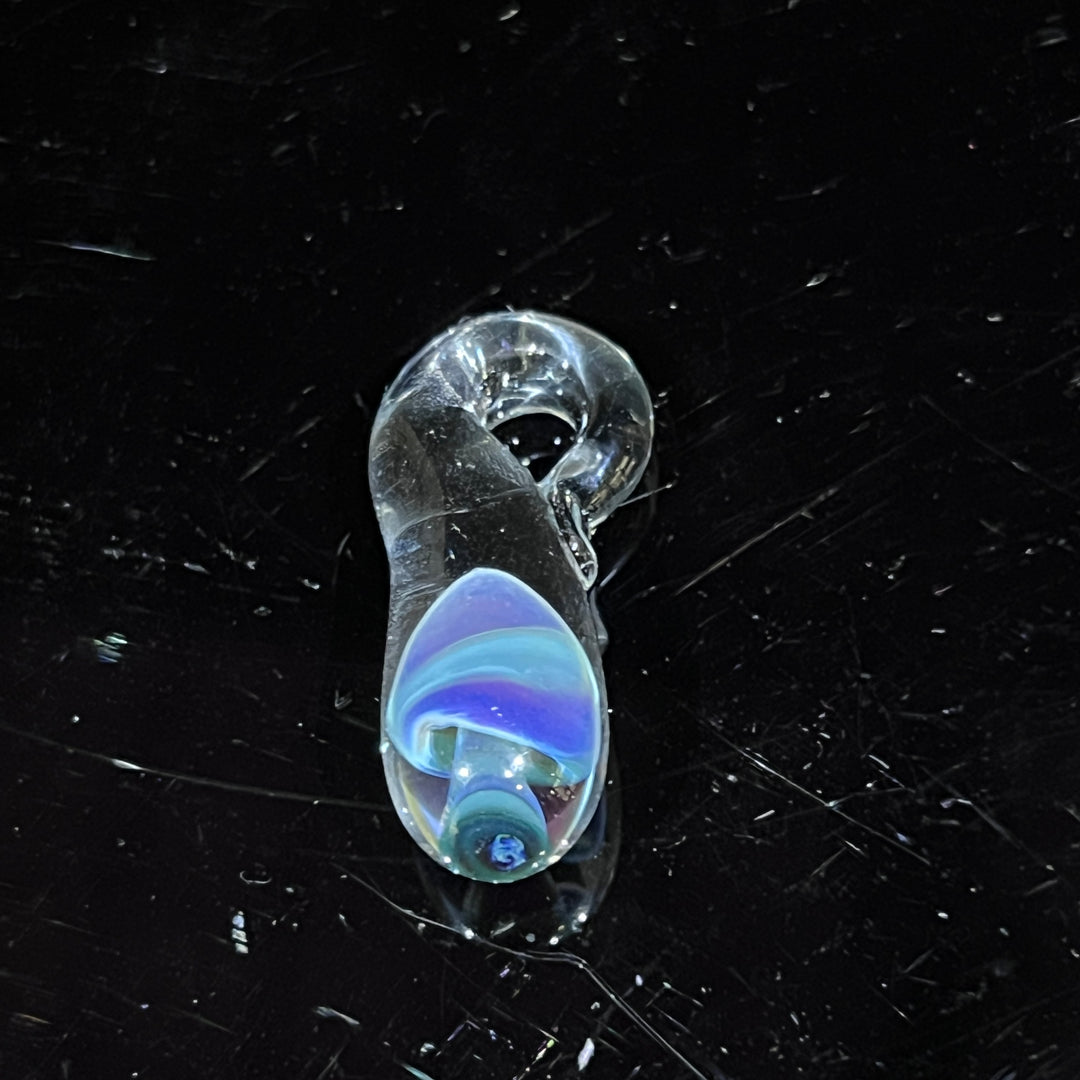 Fancy Mushroom Drop Pendant Glass Pipe Beezy Glass   