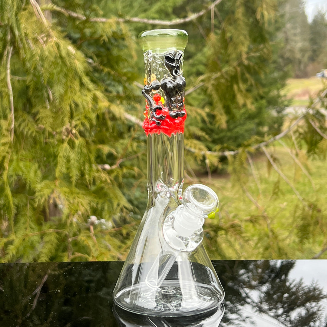 9" Alien Bong Glass Pipe Mary Jane's Glass