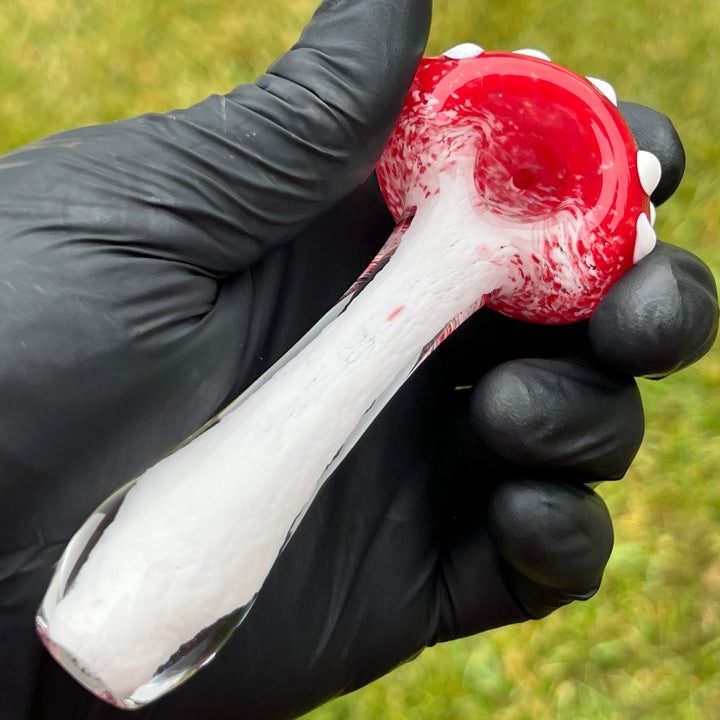 Magical Mushroom Spoon Glass Pipe Beezy Glass   