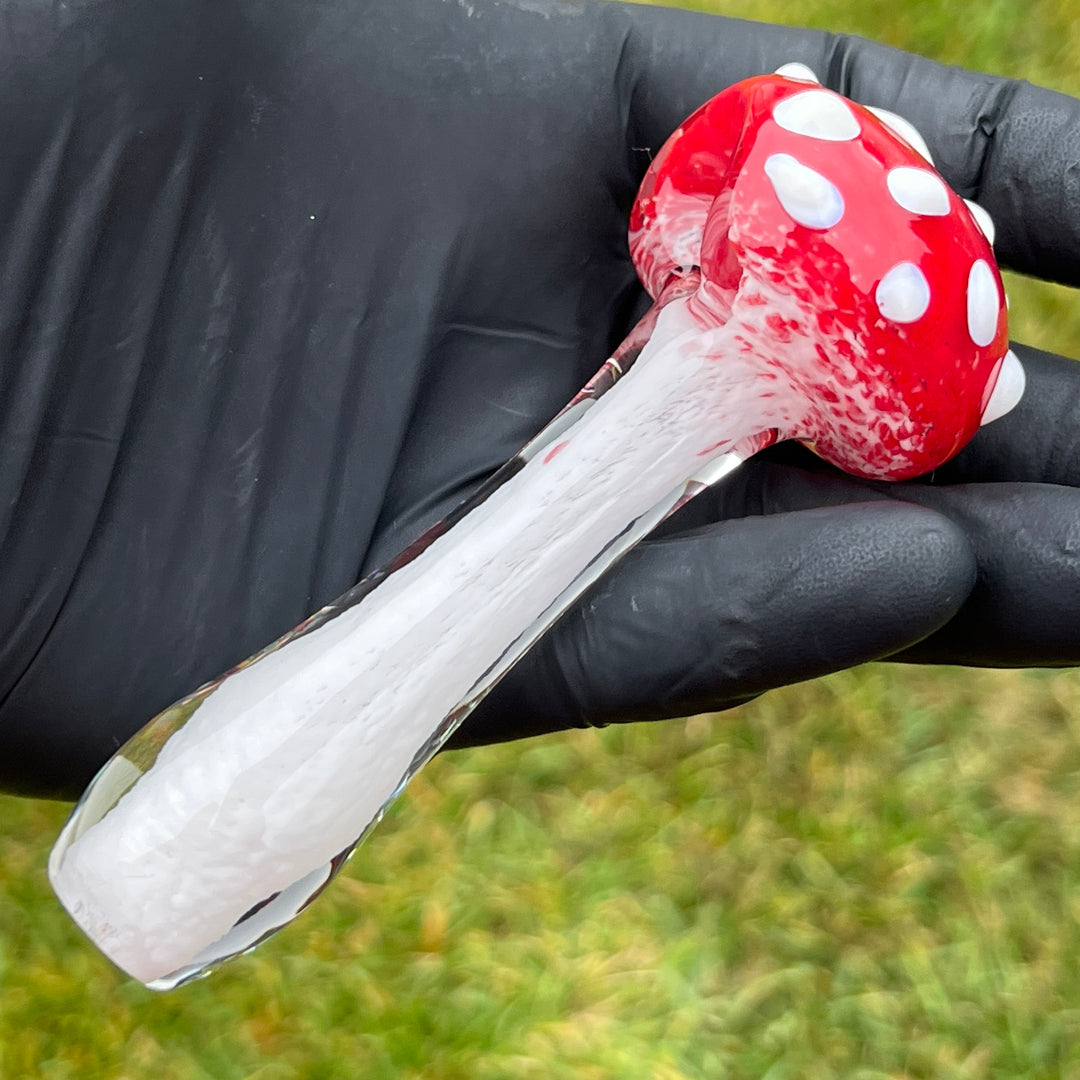 Magical Mushroom Spoon Glass Pipe Beezy Glass   