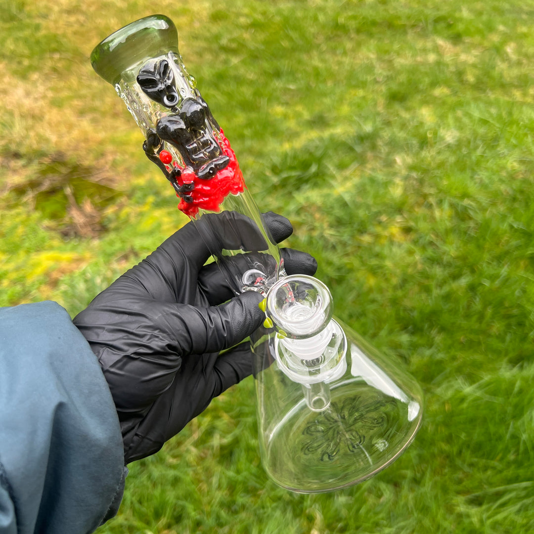 9" Alien Bong Glass Pipe Mary Jane's Glass