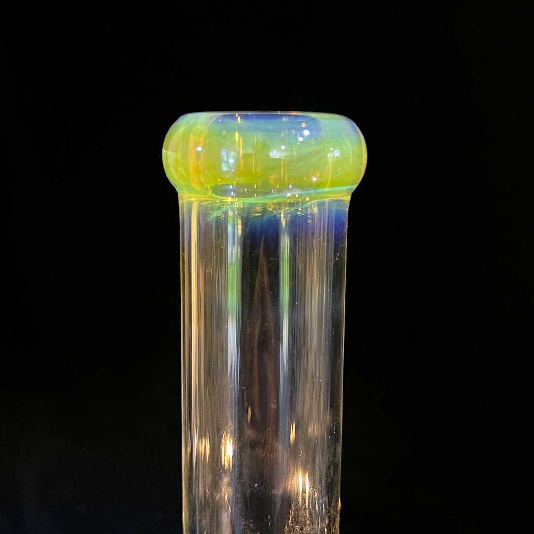 10" Fume Straight Tube Bong Glass Pipe TG   