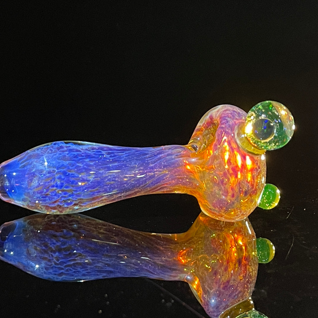 Purple Nebula Large Ion Black Opal Pipe Glass Pipe Tako Glass   