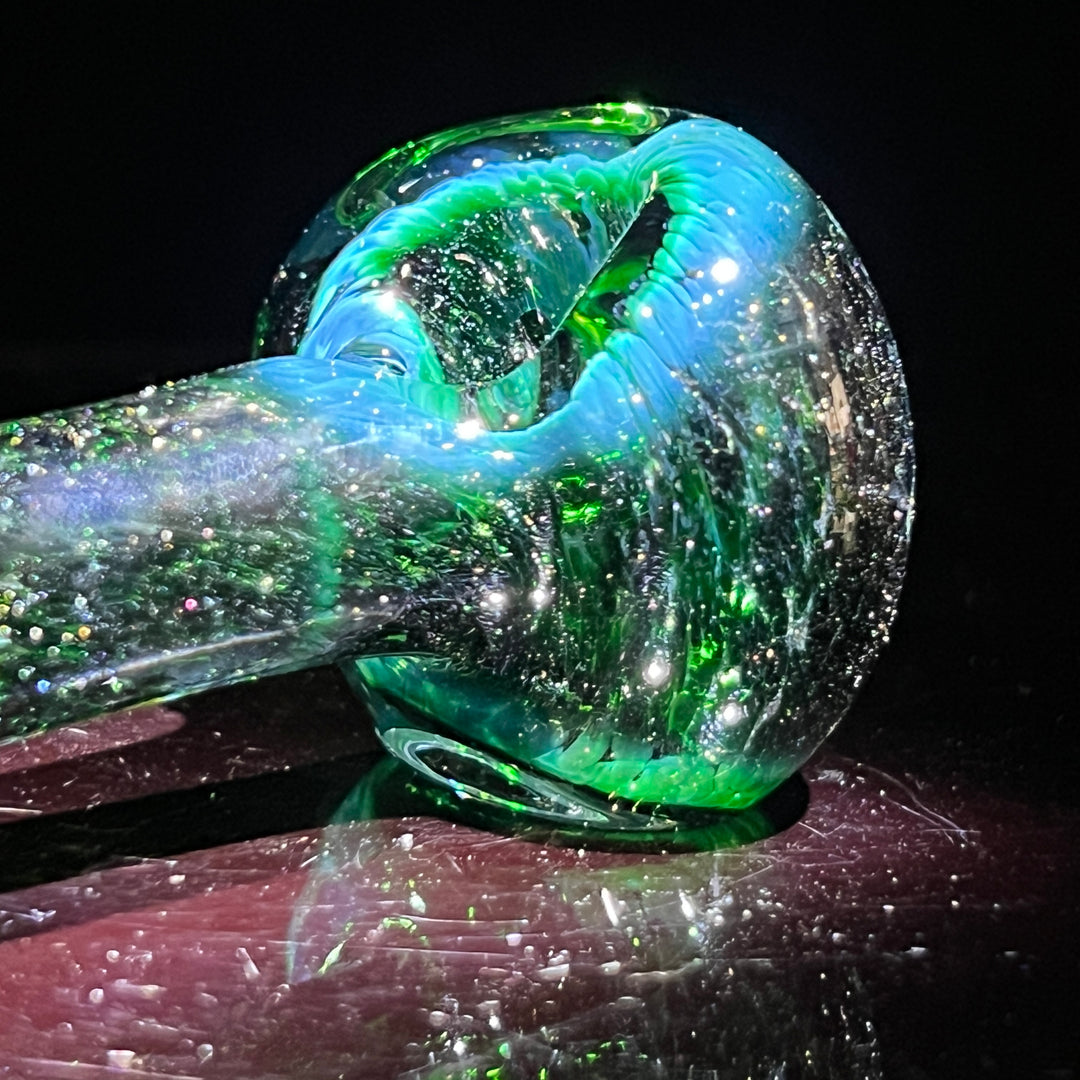 Experimental Jade Pipe Glass Pipe Beezy Glass   